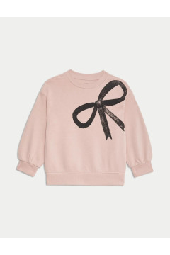 Regular Fit Patterned Sweatshirt