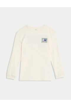 Pure Cotton Graphic Sweatshirt