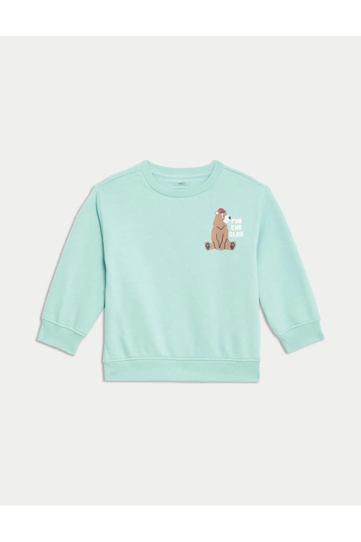 Bear Patterned Sweatshirt