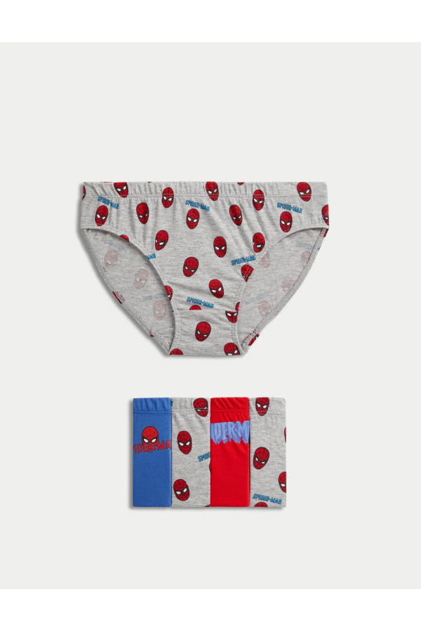 5-Pack Pure Cotton Spider-Man™ Brief Panties Set