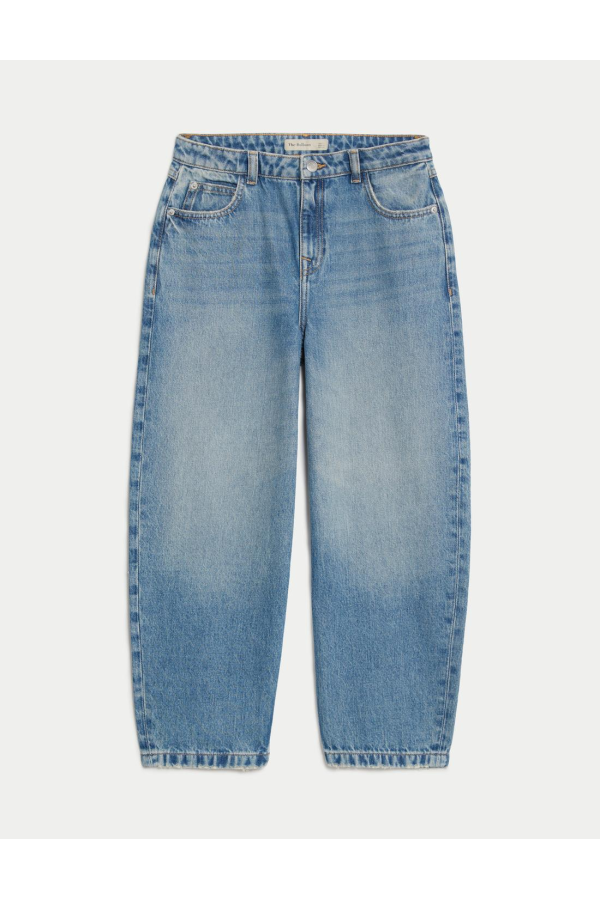 Pure Cotton Balloon Jeans