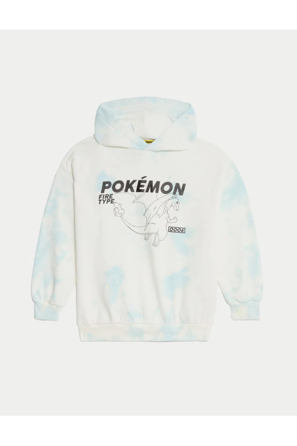 Pokémon™ Tie Dye Hooded Sweatshirt