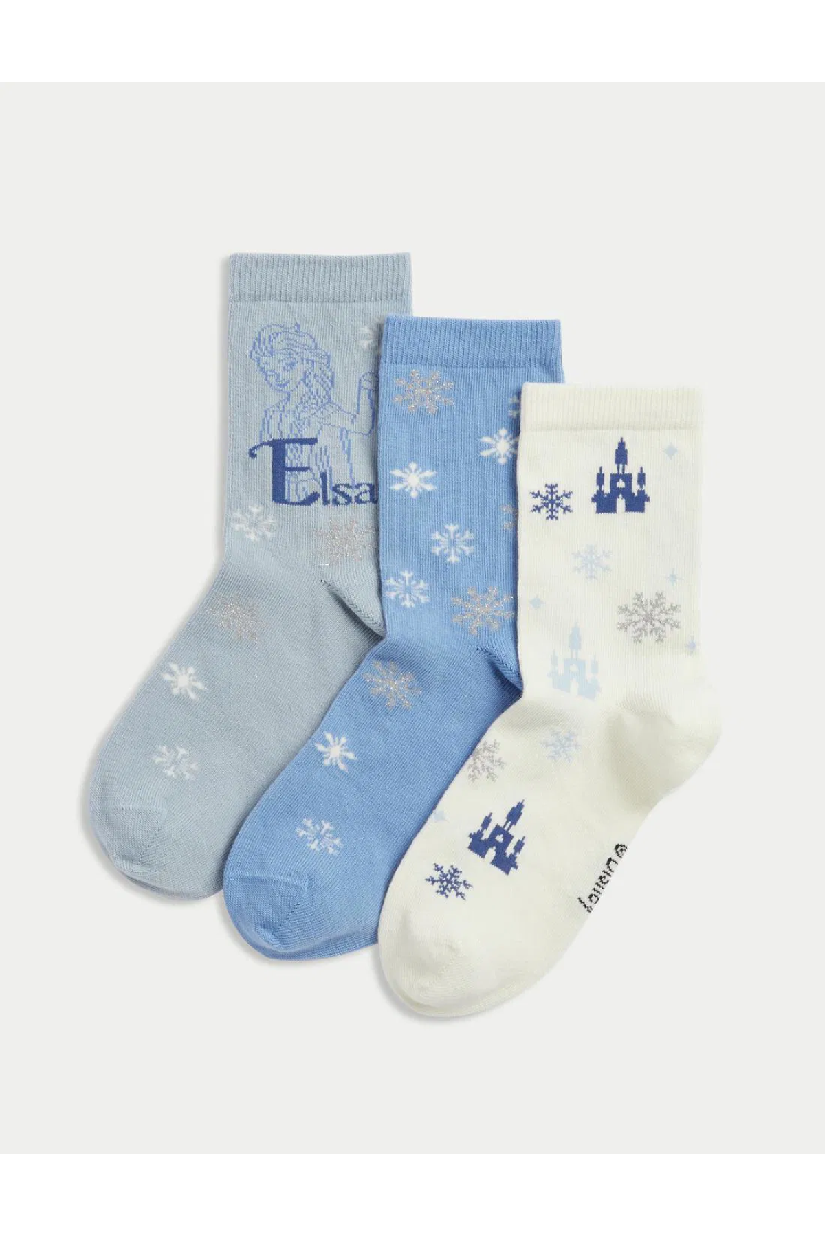 3-Piece Cotton Disney Frozen:trade_mark: Socks Set