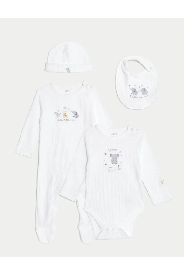 Pure Cotton 4-Piece Starter Set